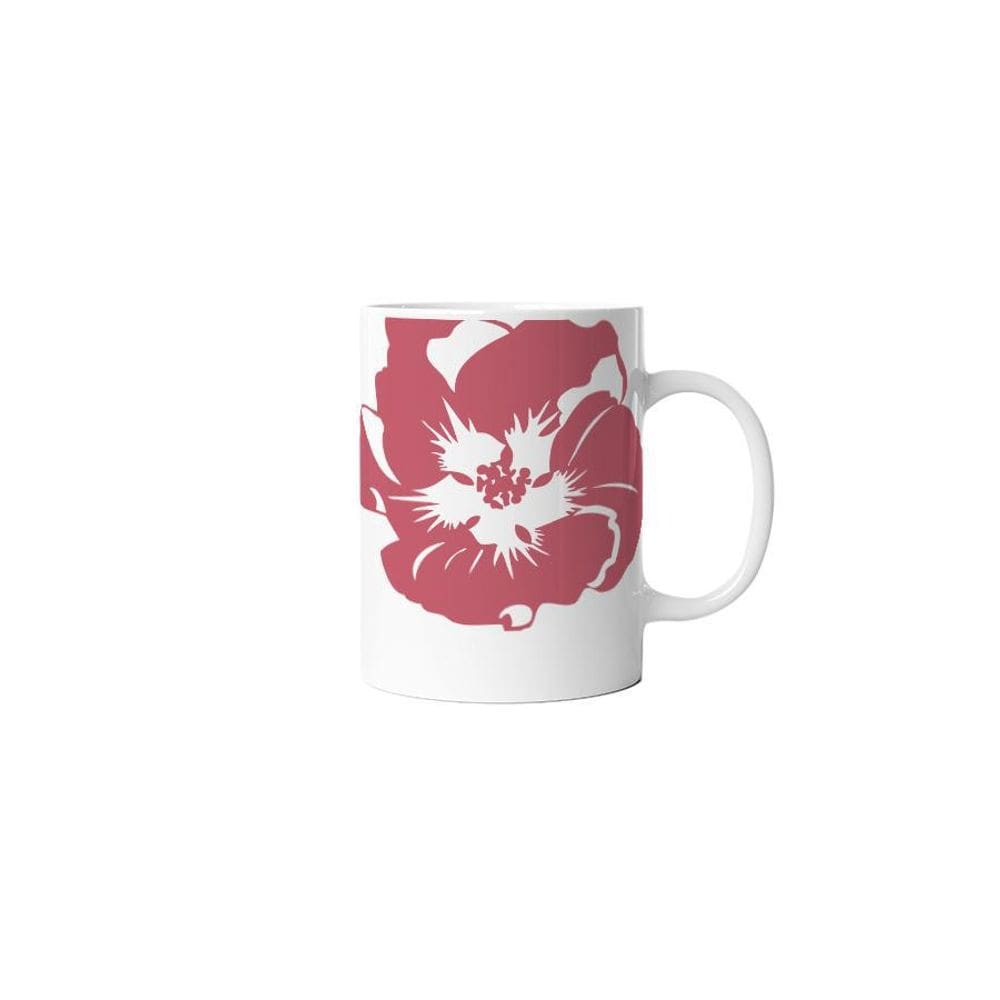 Caneca Flor Rosa