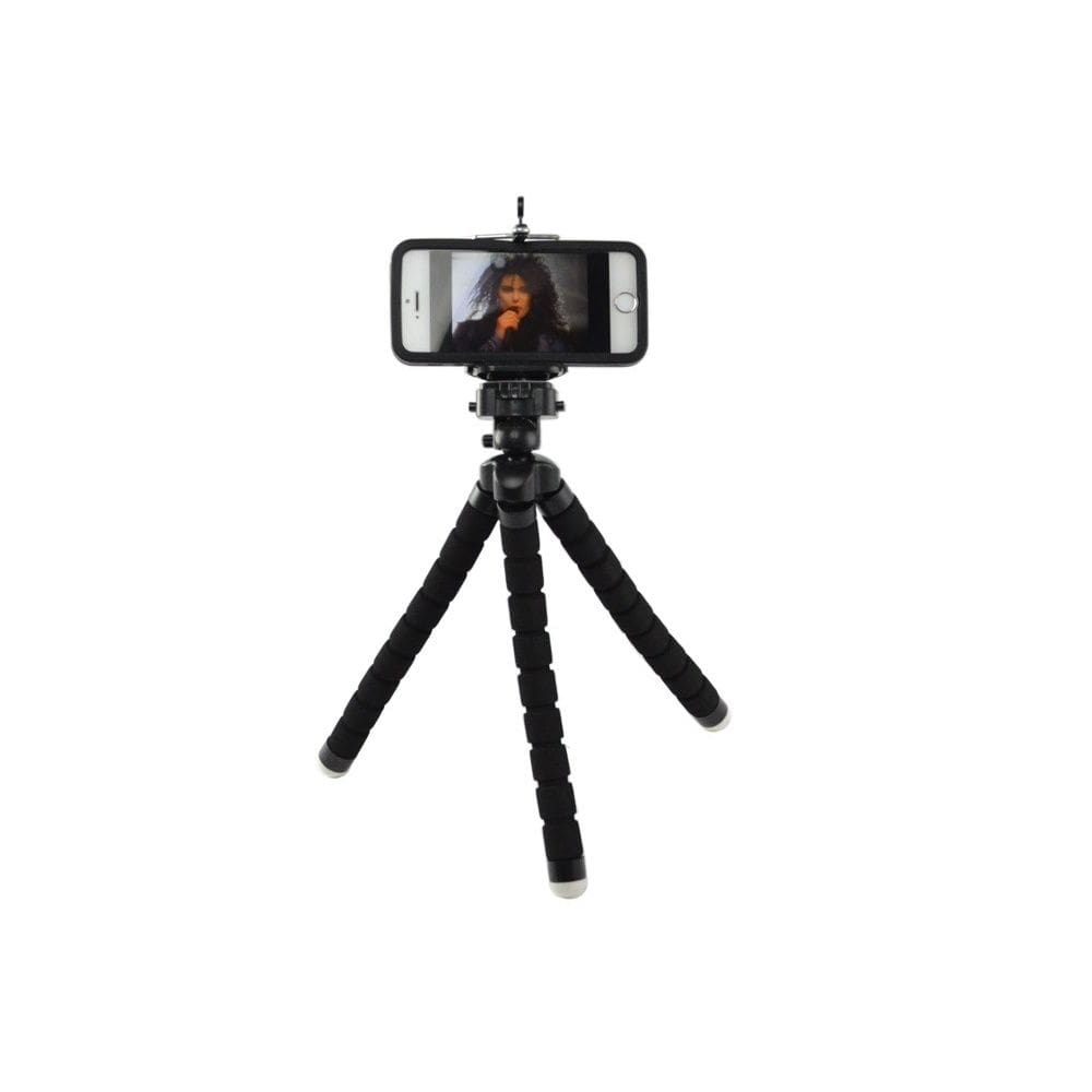 Tripé Suporte Flexível Articulado Universal para Celular