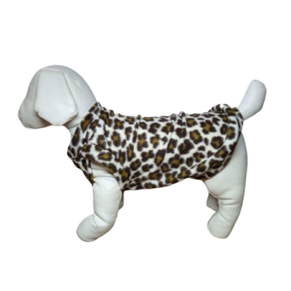 Roupa Para Cães De Inverno - Suéter Onça Pp