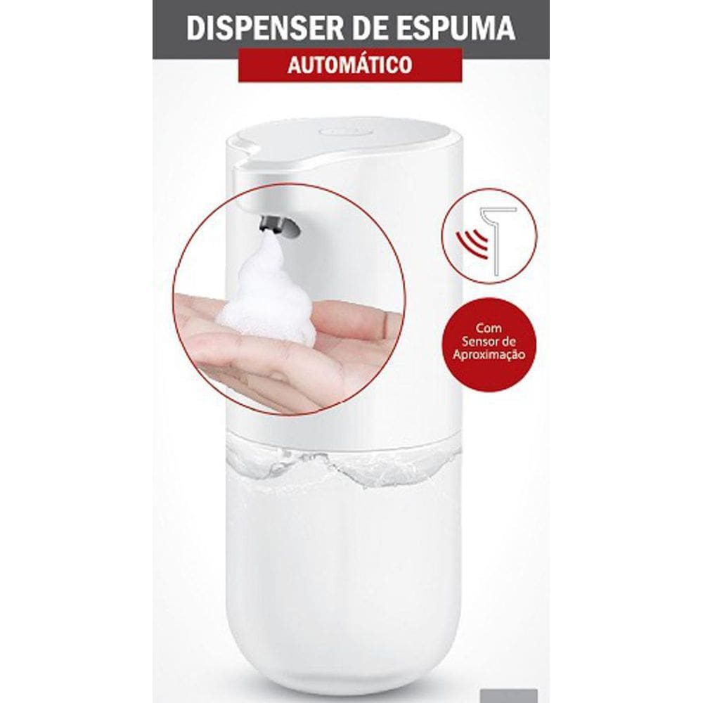 Saboneteira de Espuma Automática Unyhome BN210701 com Sensor