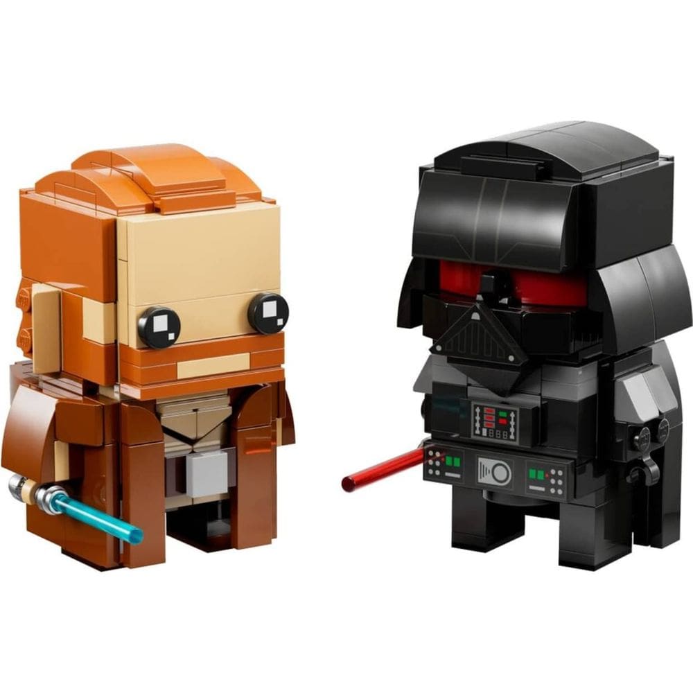 Brinquedo de construção LEGO Brickheadz 40547 Obi-wan Kenobi e Darth Vader
