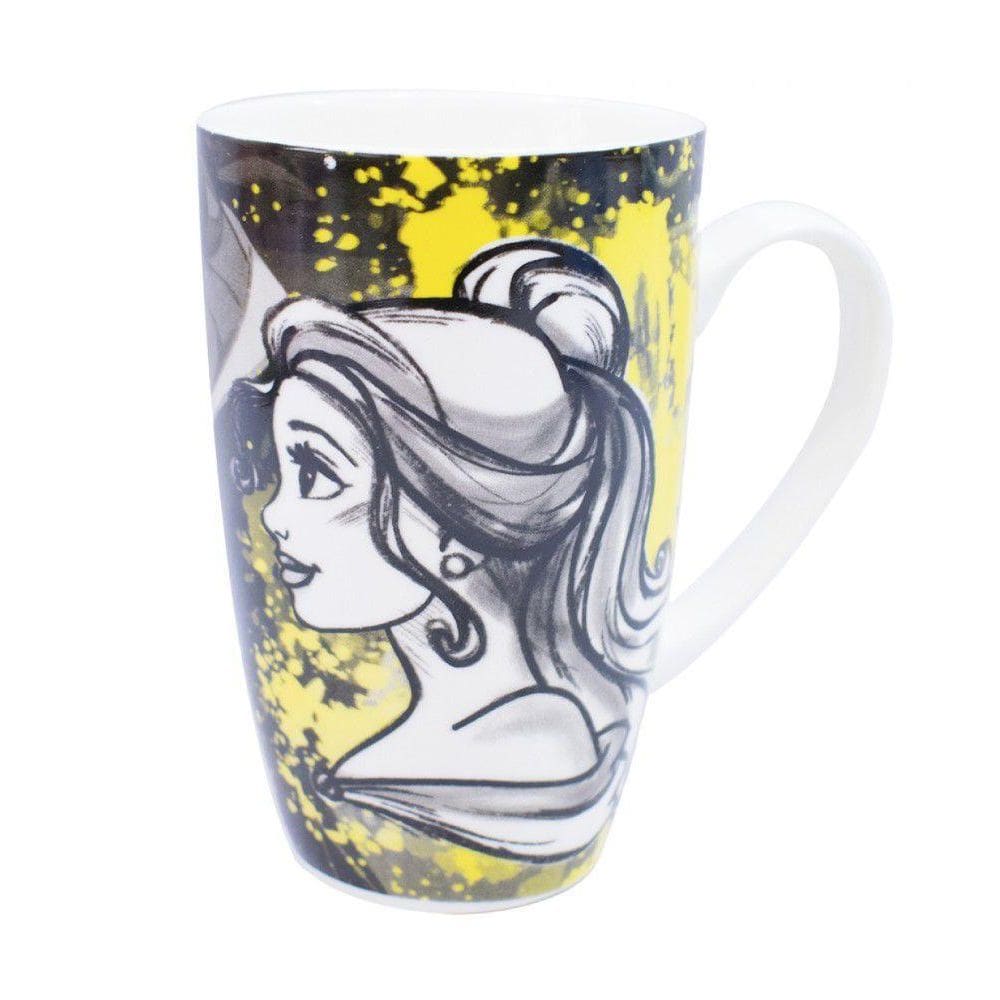 Caneca Porcelana Bela Princesas