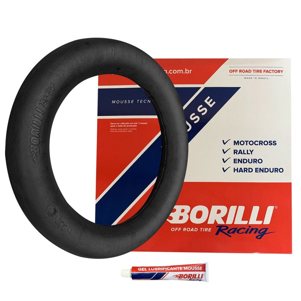 Mousse Borilli Trilha Hard Enduro Pneu Traseiro 110/100-18