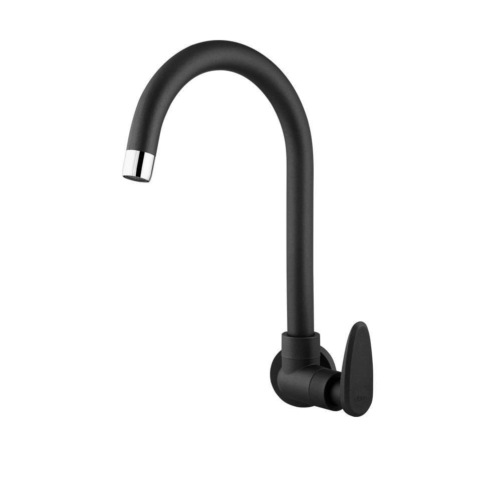 Torneira De Parede Cozinha Allure Décore Preto Fosco Viqua
