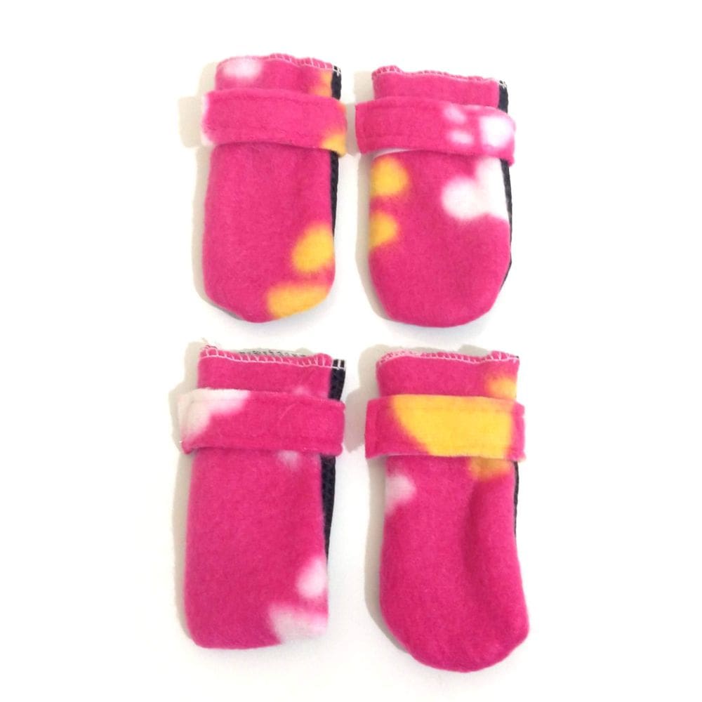 Sapato antiderrapante soft para cães e gatos cor rosa P