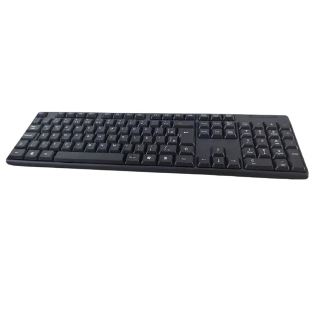 Teclado Standar Abnt Ii Modelo Kb-3728 Usb Preto O&M Homologação: 79902113999