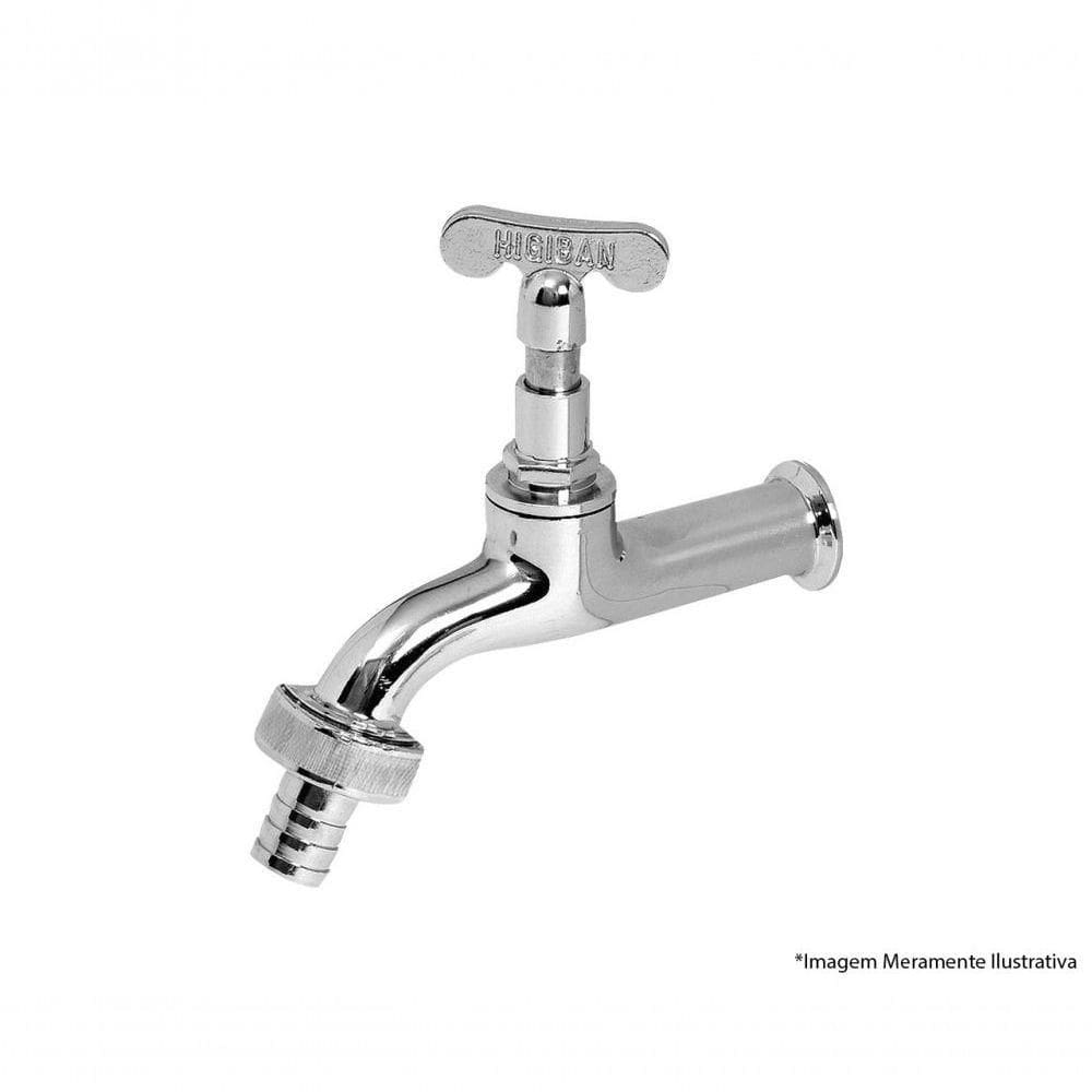 Torneira Jd Metal Higiban Crom Lg 1130 1-2-3-4 212334 Blis