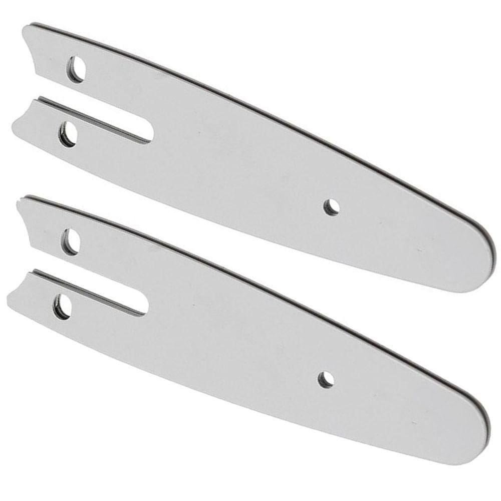 Sabre Placa Guia Kit 2 Uni Para Mini Motosserra 4 Polegada Reposiçao Ferramenta Jardinagem Podaçao