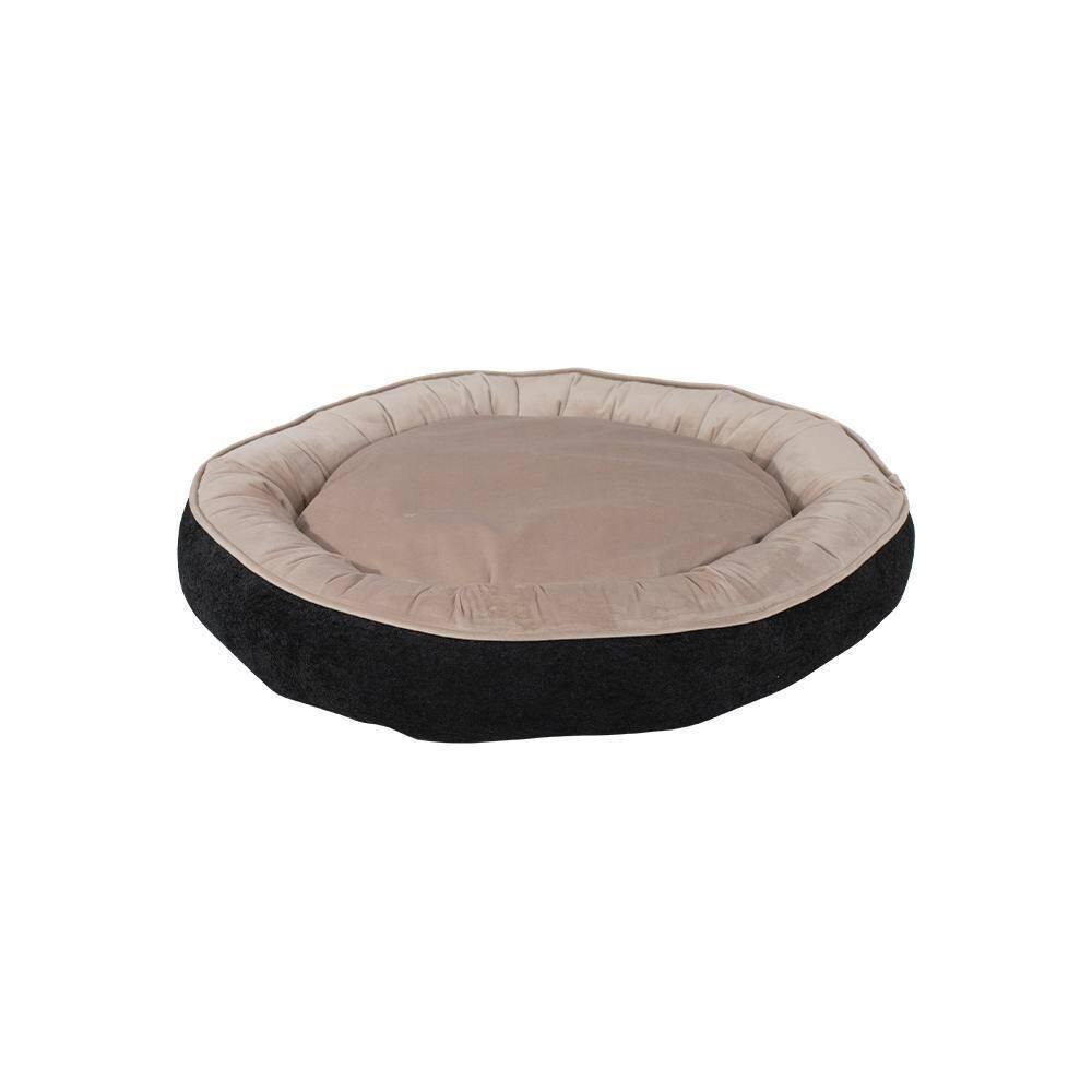 Cama Pet Comfy Preto-rosa 70x70x20cm