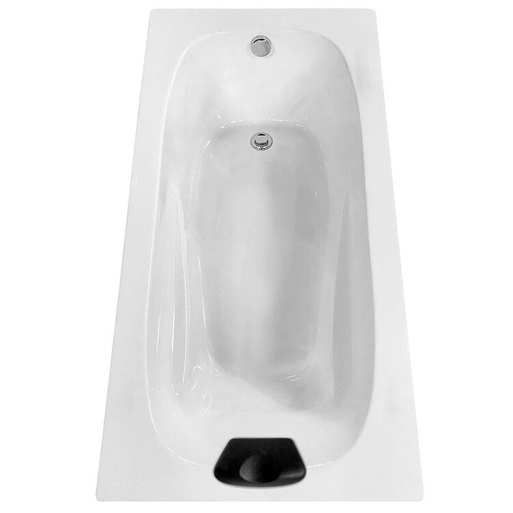 Banheira Design Moderno Tulipa 150cm Imersão com 1 Travesseiro Branco