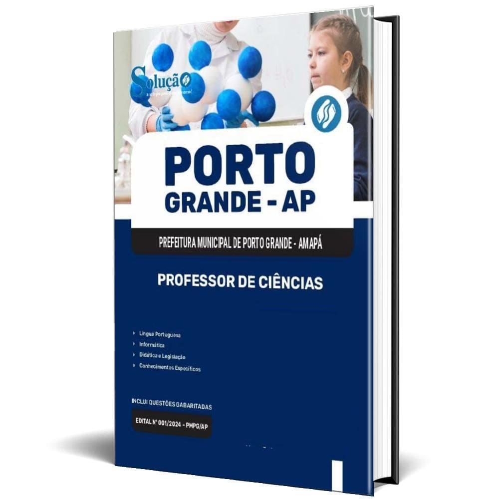 Apostila Prefeitura Porto Grande Ap 2025 Professor Ciências