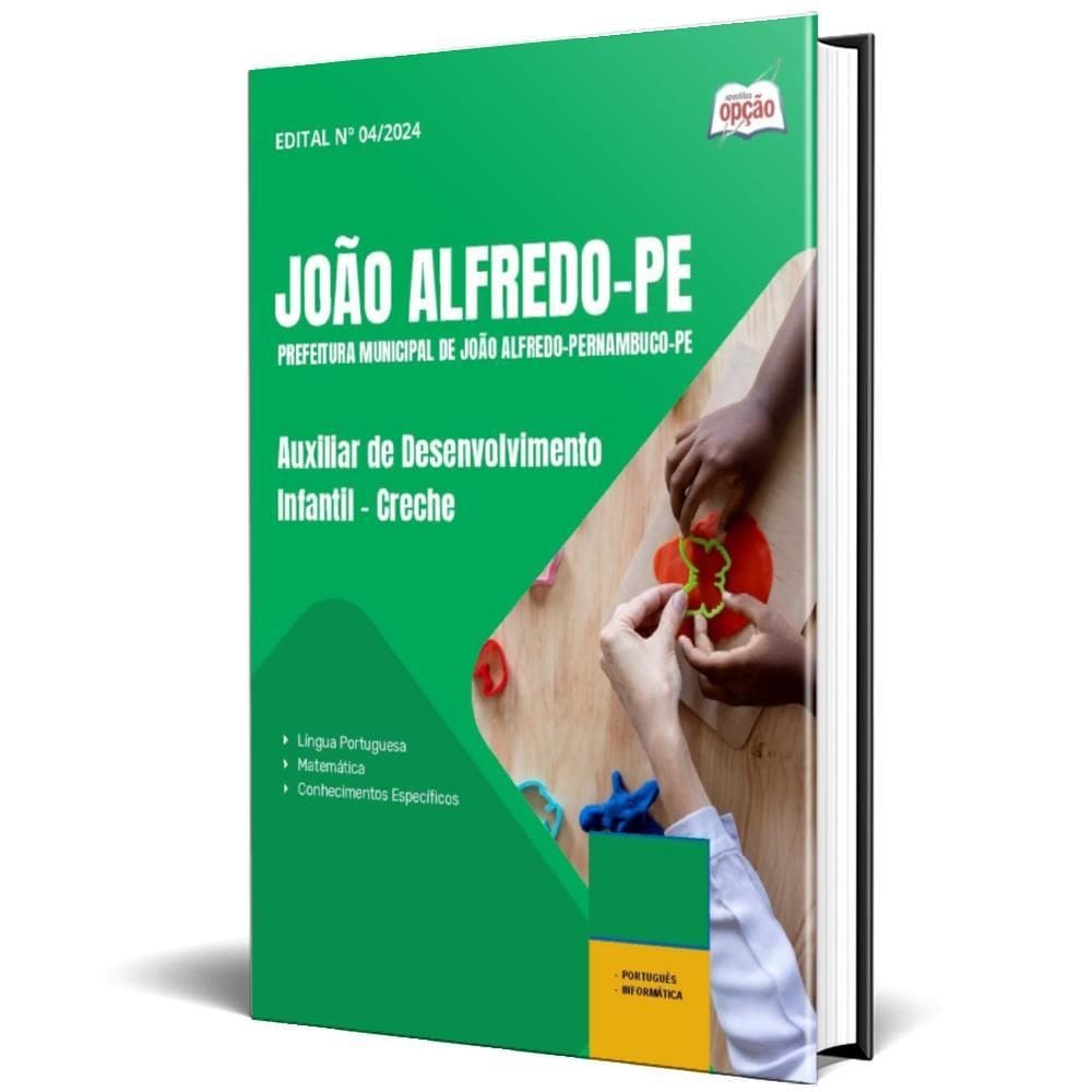 Apostila Prefeitura João Alfredo Pe 2025 Auxiliar