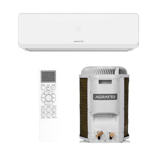 imagem-Ar Condicionado Split Hi Wall Agratto Fit Top 9.000 Btus Frio 220v R-32