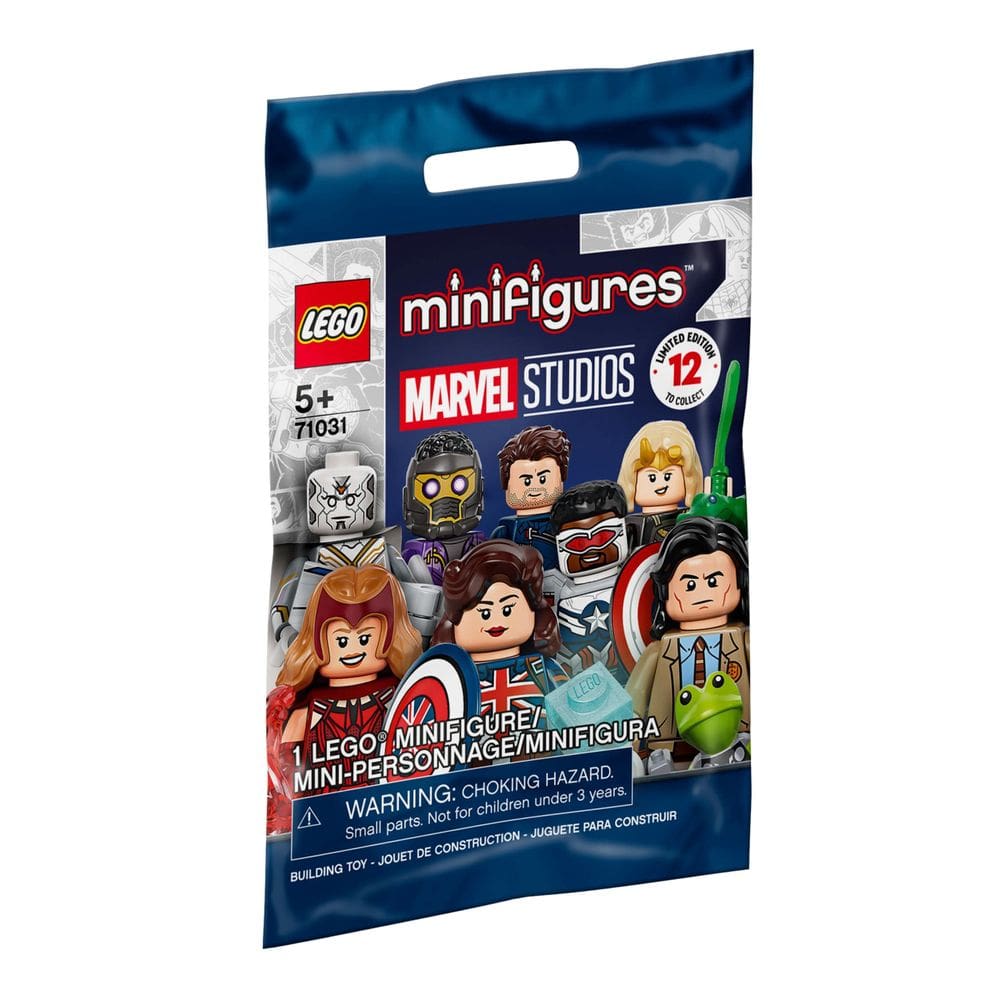 Kit de construção LEGO Minifigures Marvel Studios 71031 2021