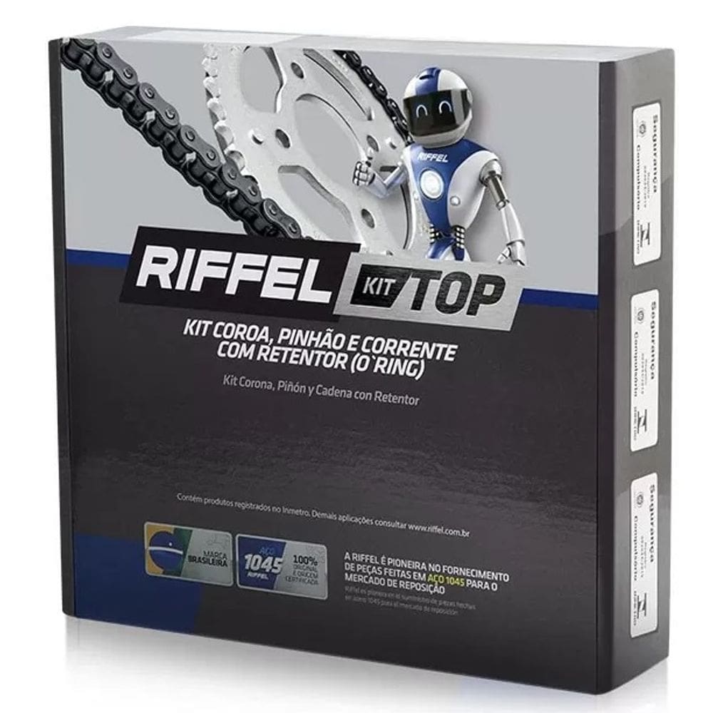 Kit Relação Honda Xre 300 Sahara 2024 40z X 14z Com Retentor