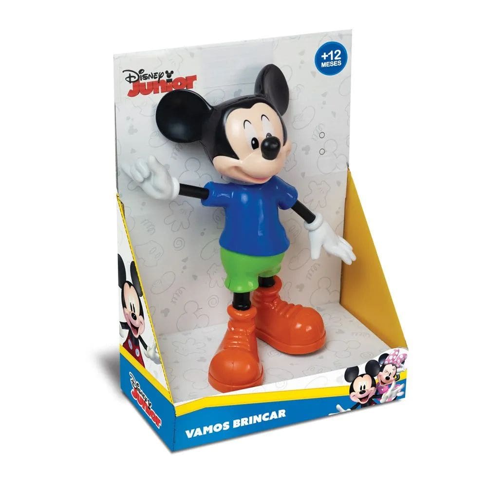 Mickey Boneco Vamos Brincar 30Cm