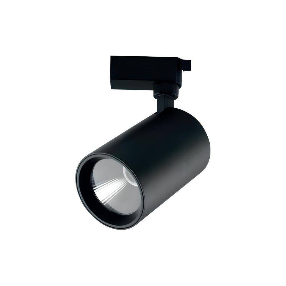 Spot Trilho Preto Eletrificado Led Luz Neutro 10W Bivolt