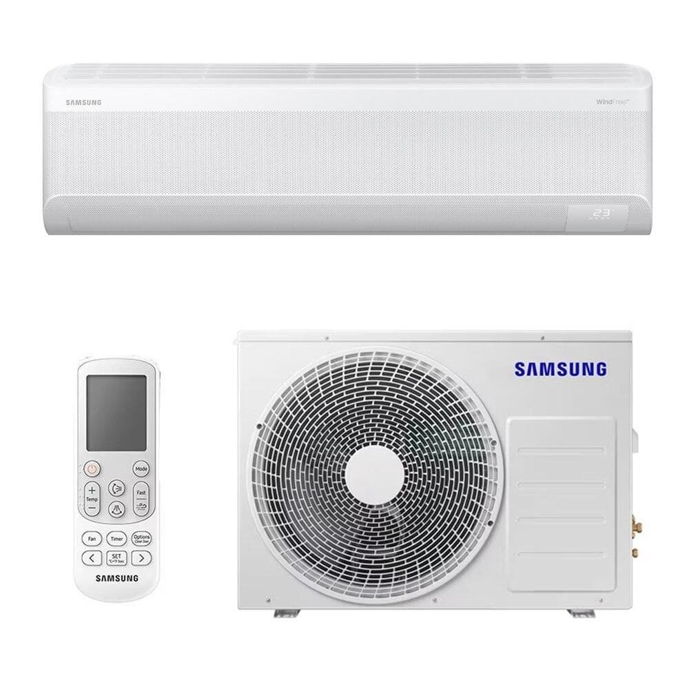 Ar-Condicionado Split Inverter 18000 BTUs Samsung WindFree AI Wi-Fi High Wall Só Frio AR18DYFAAWKNAZ/AR18DYFAAWKXAZ 220V