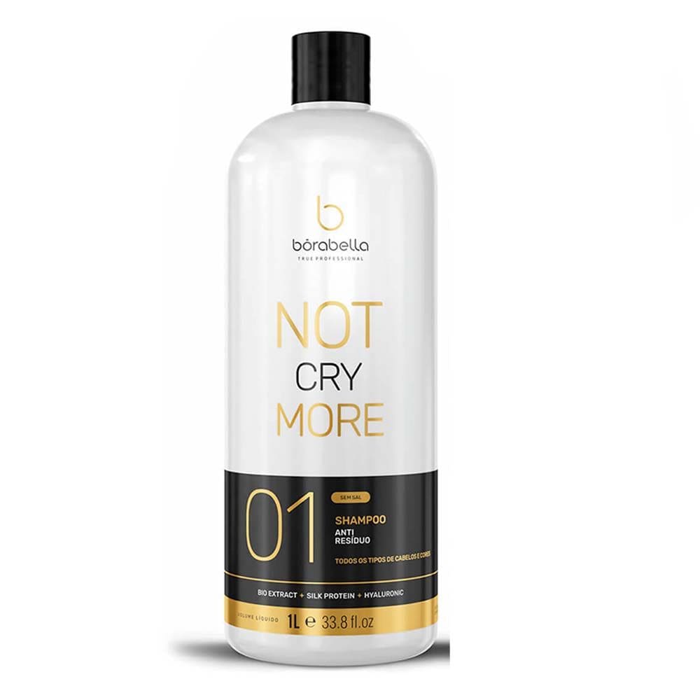Shampoo Antirresíduo Not Cry More Borabella 1L