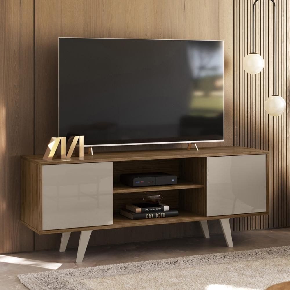 Rack Bancada 2 Portas Lisboa Fendi Naturale