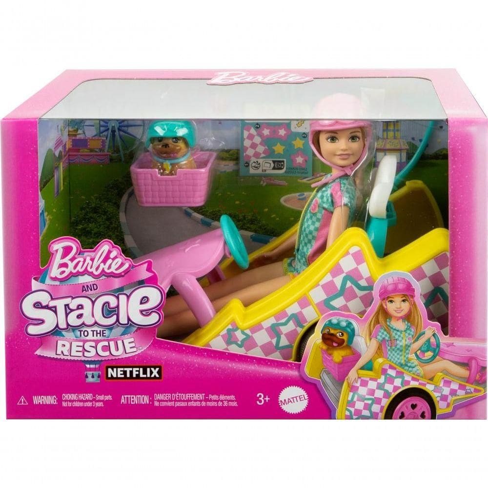 Barbie Stacie Veículo Go-kart - Mattel Hrm08