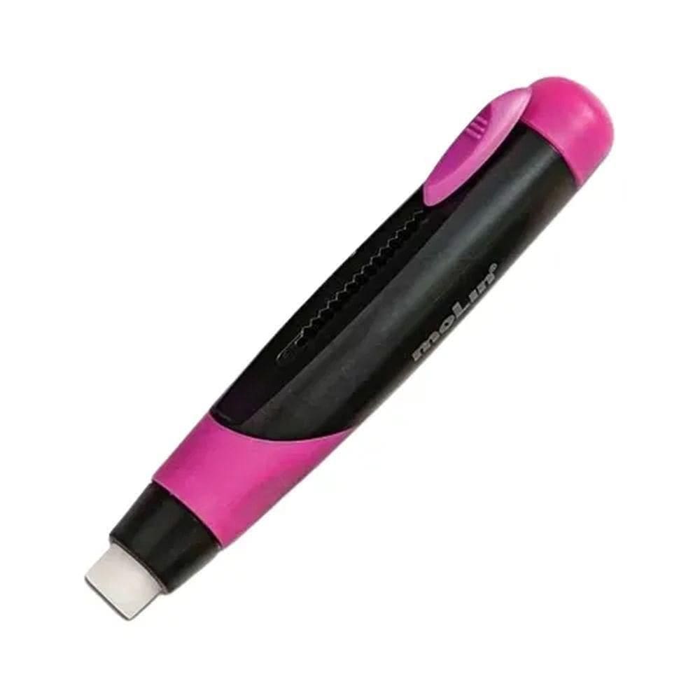 Caneta Borracha Molin - Neon Rosa