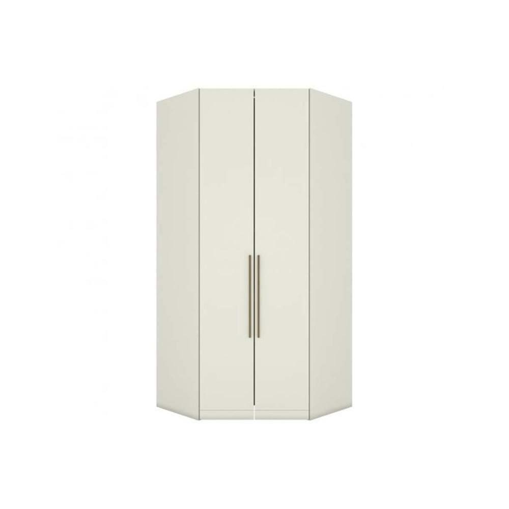 Guarda Roupa Closet Casal De Canto Oblíquo Mc05 Seletto C- 2 Portas E 3 Gavetas Areia - Henn
