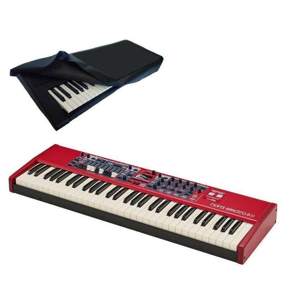 Capa Pra Teclado Musical Nord Em Corino-Electro 6D 61 Teclas