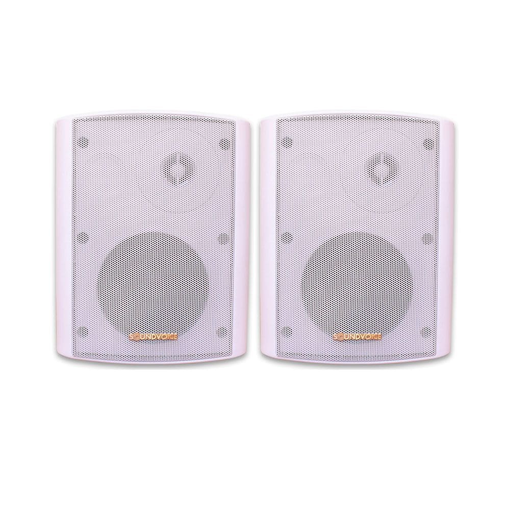 Par de Caixas Acústica Passiva Soundvoice Outdoor OT40B Branca - AP0337P-C