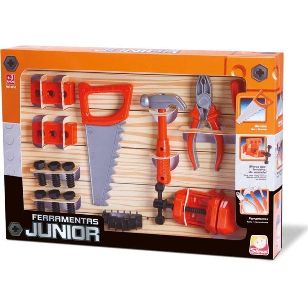 Kit De Ferramentas Júnior De Brinquedo - Silmar