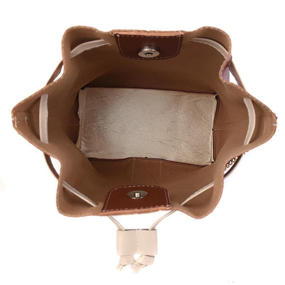 Kit Bolsa Grande E Bolsa Saco Com Porta Óculos Branco