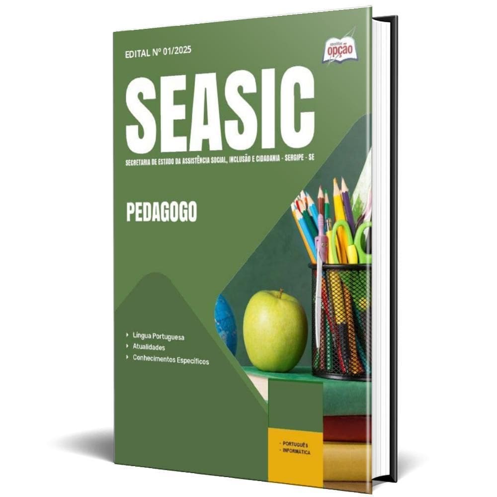 Apostila Seasic Se 2025 - Pedagogo
