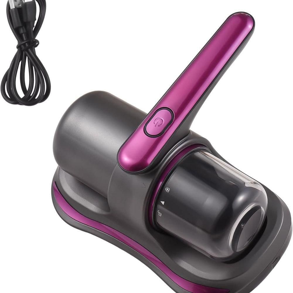 Aspirador Portátil Anti Ácaro Esterilização Luz Uv Sem Fio