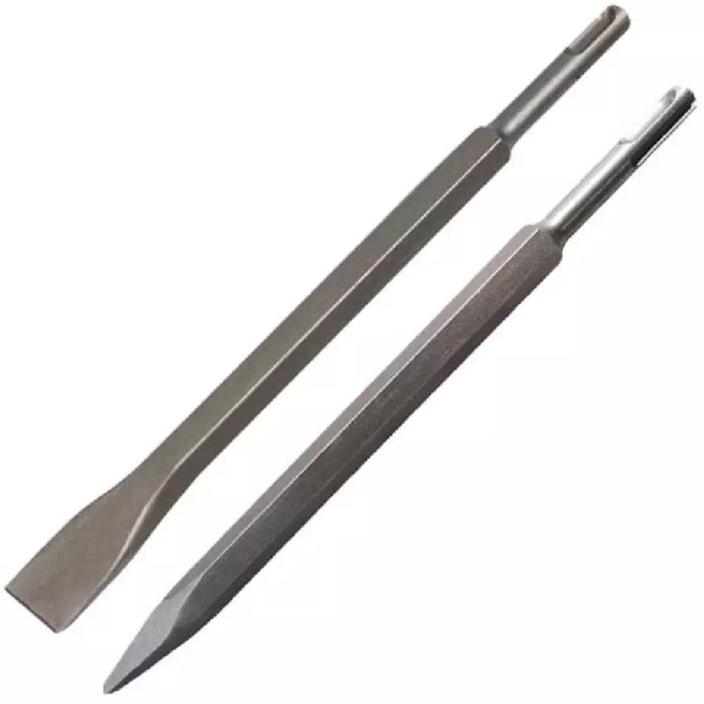 Kit Ponteira E Talhadeira Sds Plus 2 Peças - Fertak