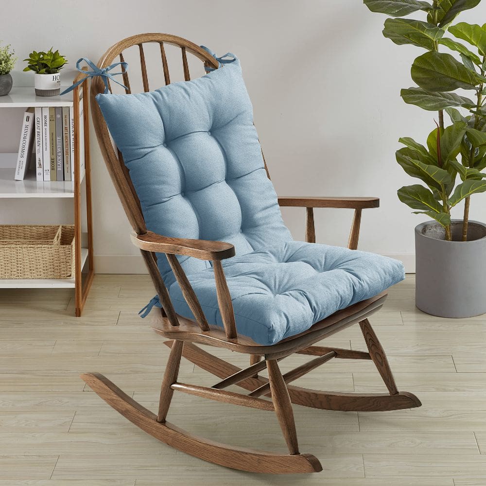 Conjunto de almofadas para cadeira de balanço Sweet Home Collection Teal