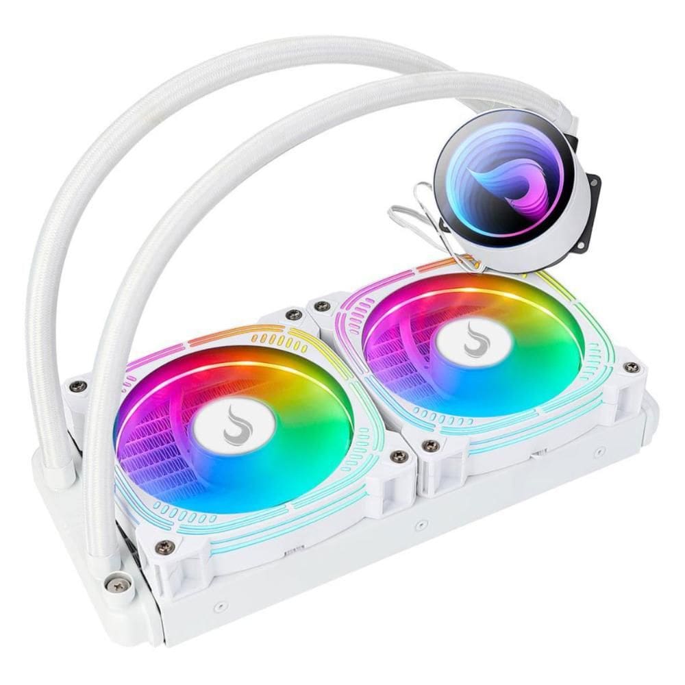 Water Cooler Rise Mode Aura Frost Pro 240mm - ARGB - Branco - RM-WCz-06-ARGB