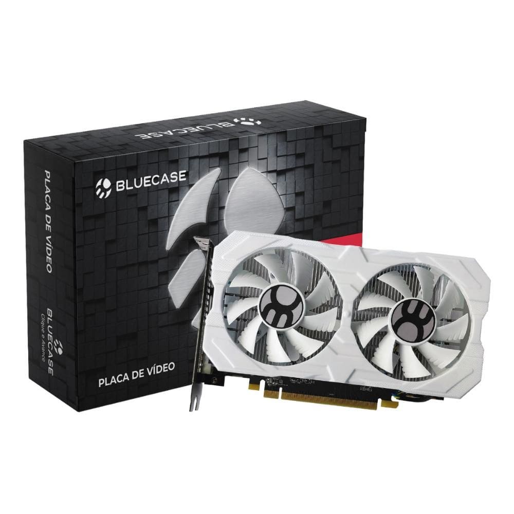 AMD Radeon RX 580 8GB GDDR5 256bits - Bluecase - White BP-RX580-8GD5D2BXW