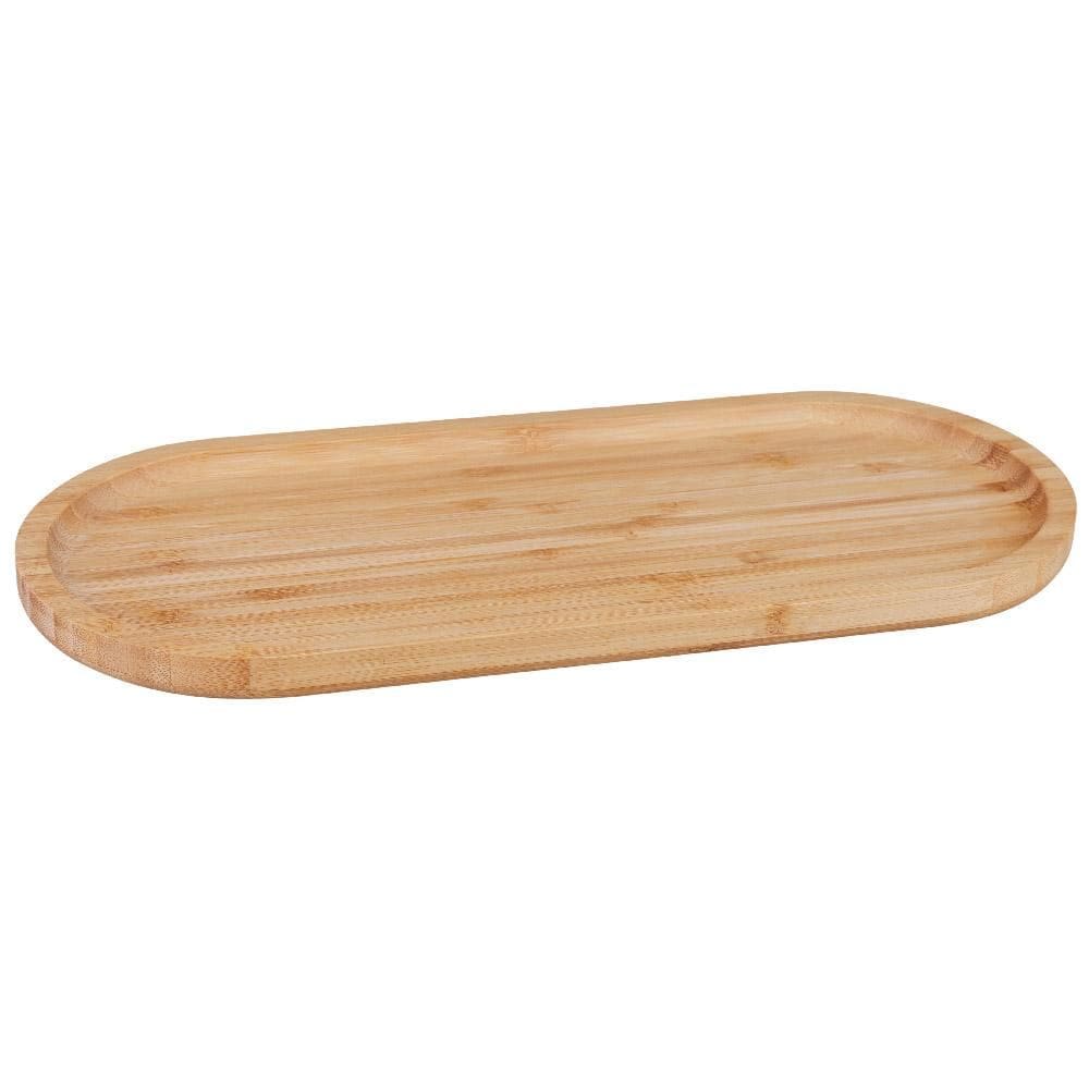 Bandeja Oval Eco Bamboo Cazza