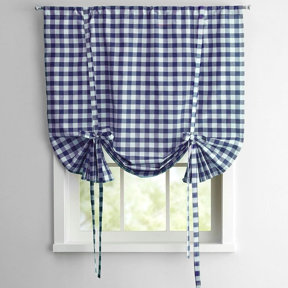 Cortina de janela Shade Sweet Home Collection 42x160cm Navy