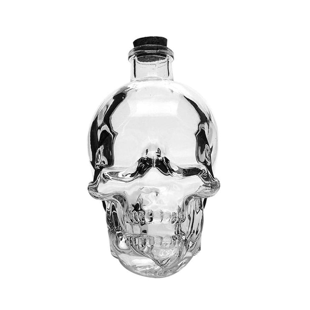 Licoreira De Vidro Caveira 400 Ml
