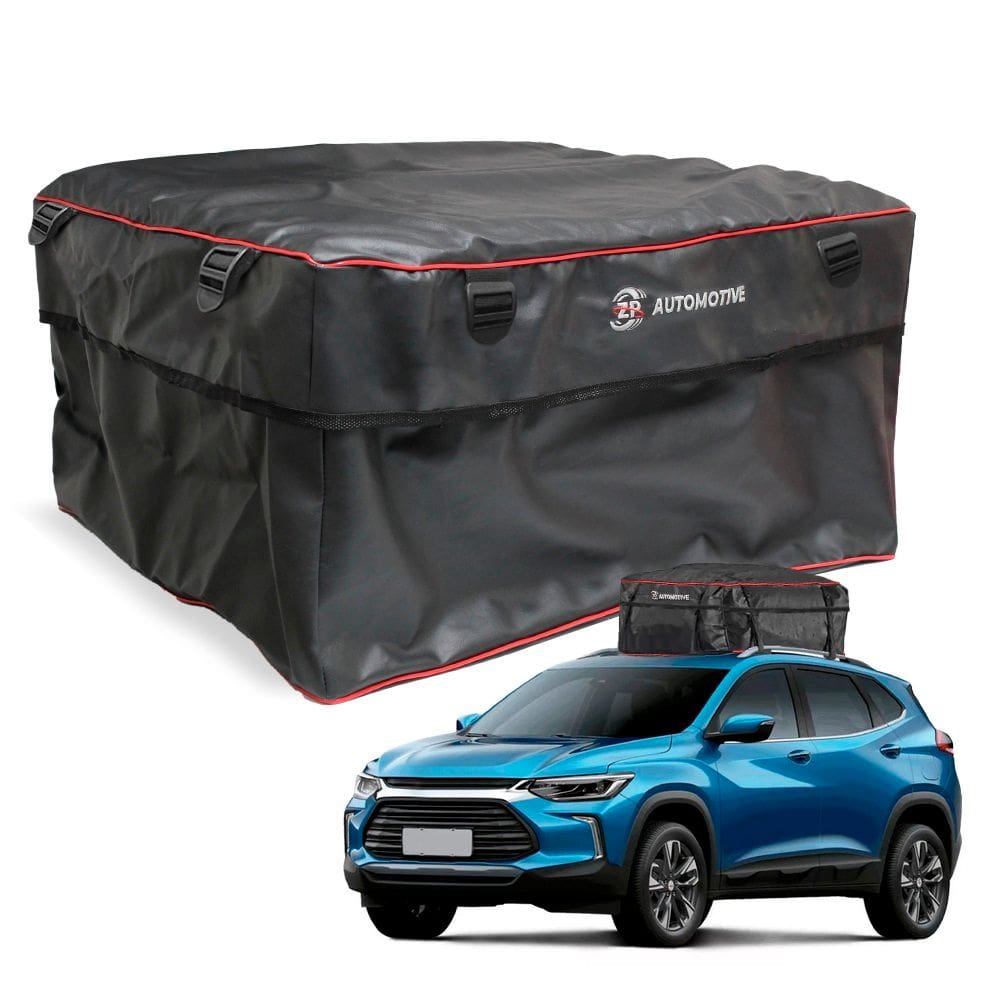 Bagageiro Maleiro de Teto 240 Litros Dobrável para Carro Lona Impermeável Mala para Viagem Porta Bagagem
