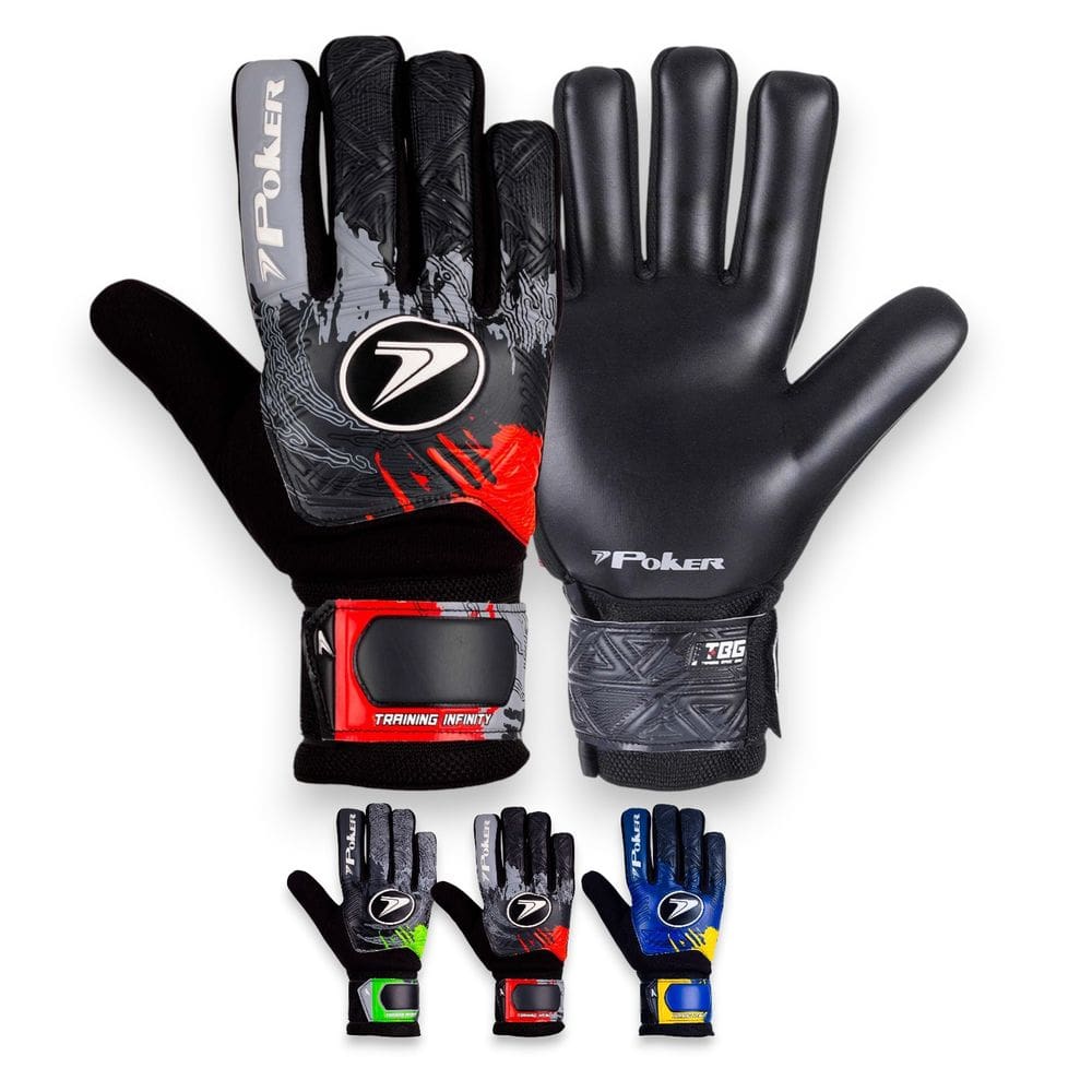 Luva De Goleiro Poker Infinity Campo Society Futsal Training