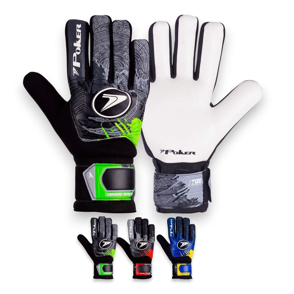Luva De Goleiro Poker Infinity Campo Society Futsal Training