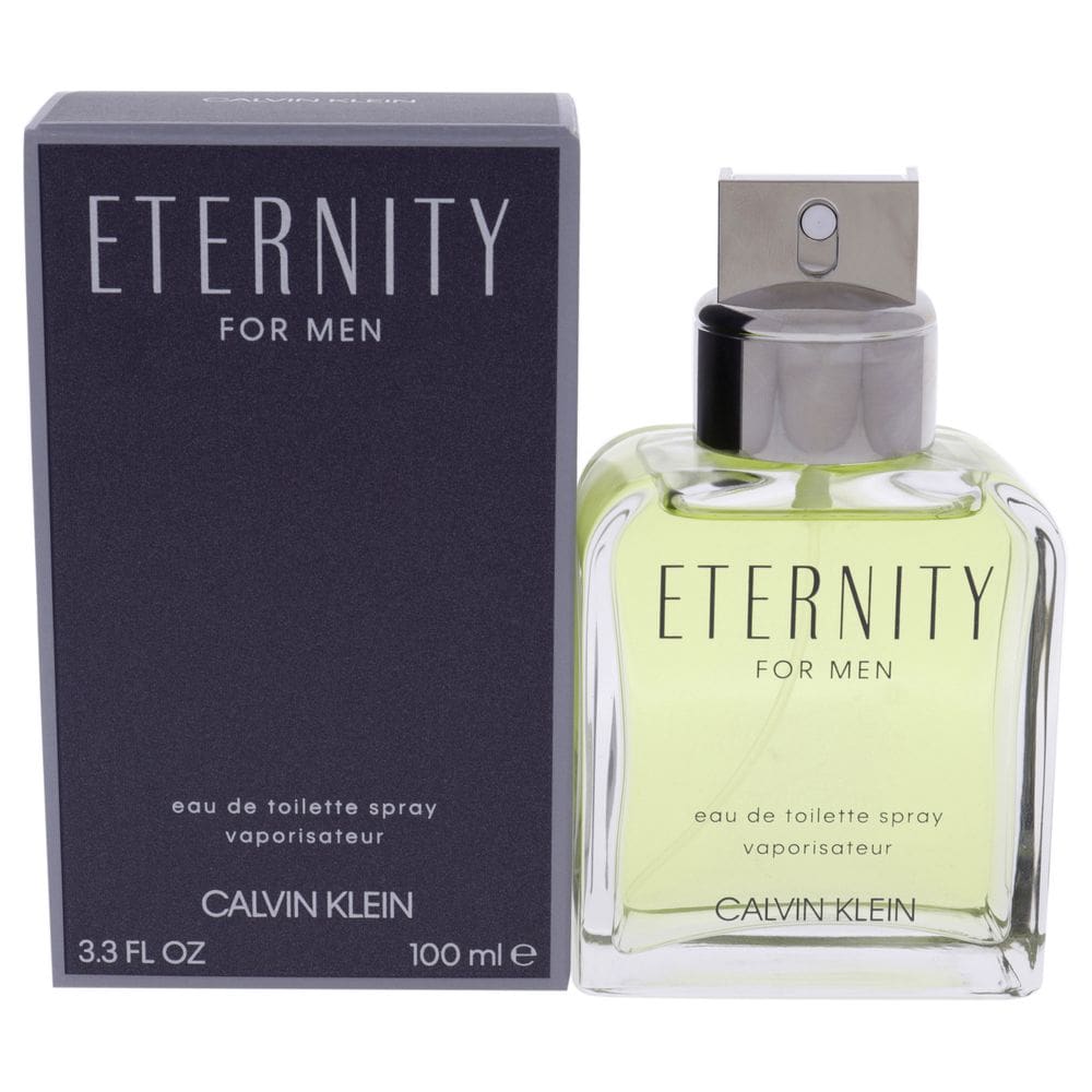 Perfume Eternity da Calvin Klein para homens - spray EDT de 100 ml