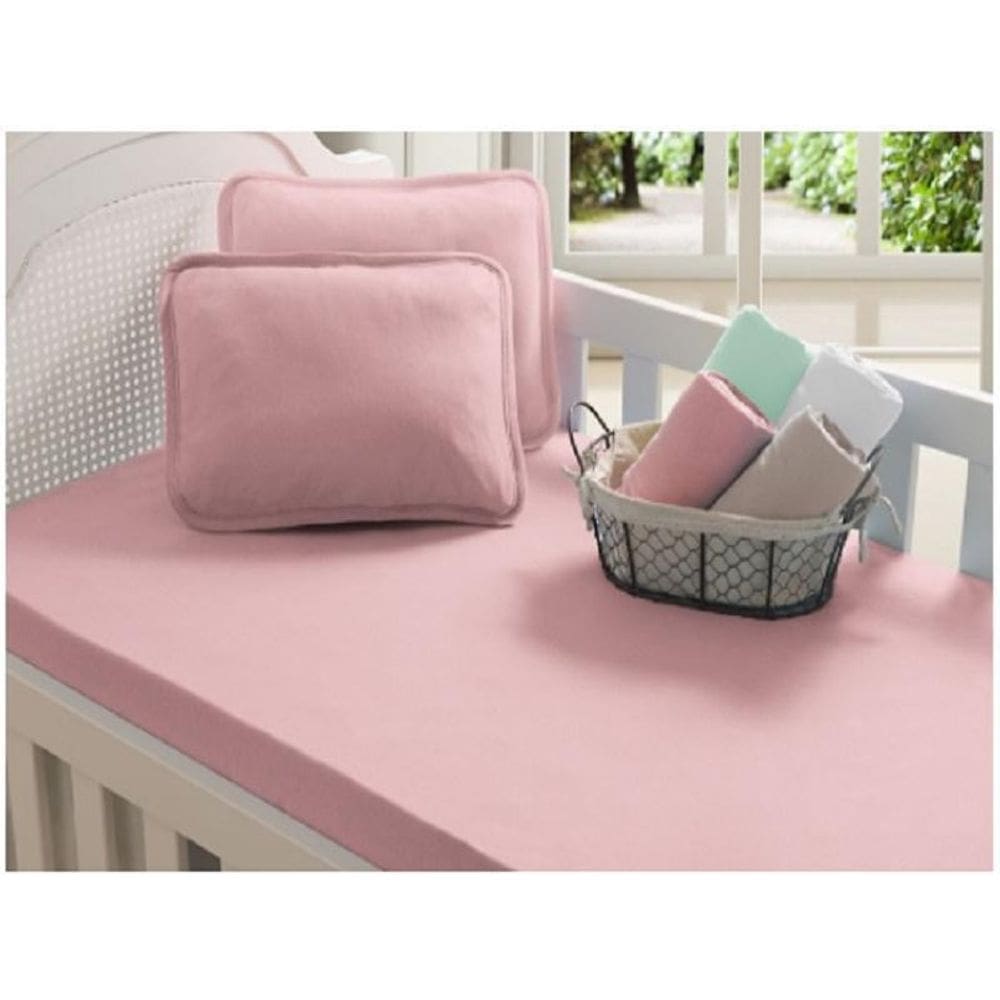 Fronha Avulsa Baby Vivaldi Algodão Doce Rosa 30x40Cm