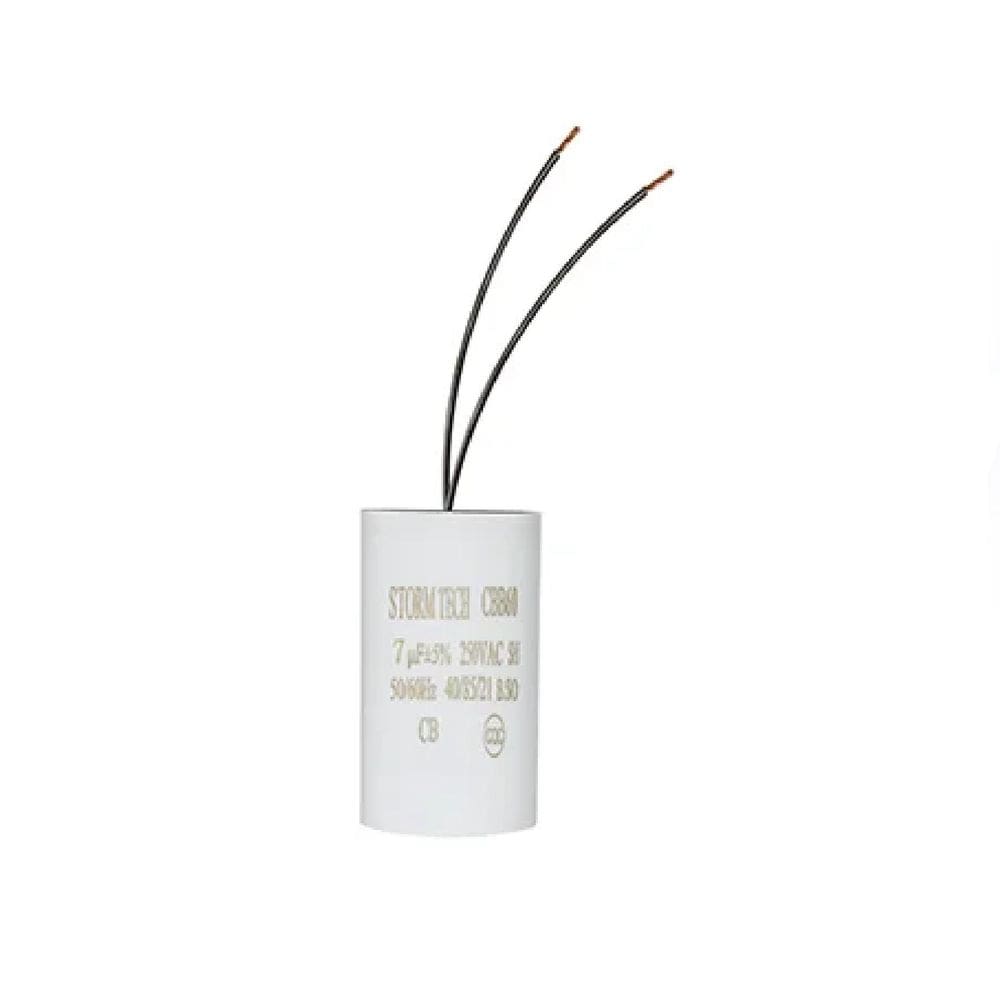 Capacitor Polipropileno Cbb 60 - 7Ufx250V - 40/85/21