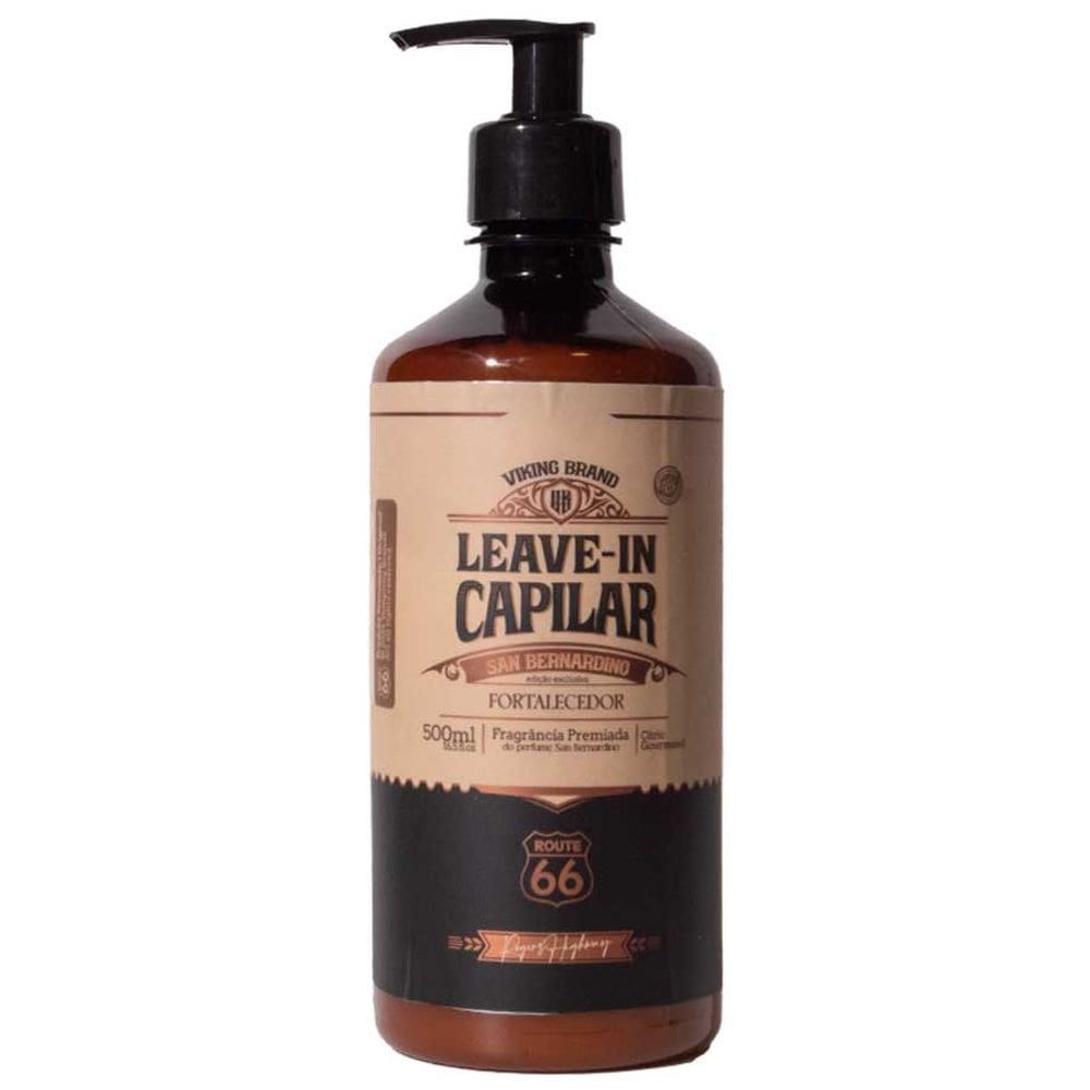 Leave-in Capilar 500mL San Bernardino Fortalecedor Route 66 Viking