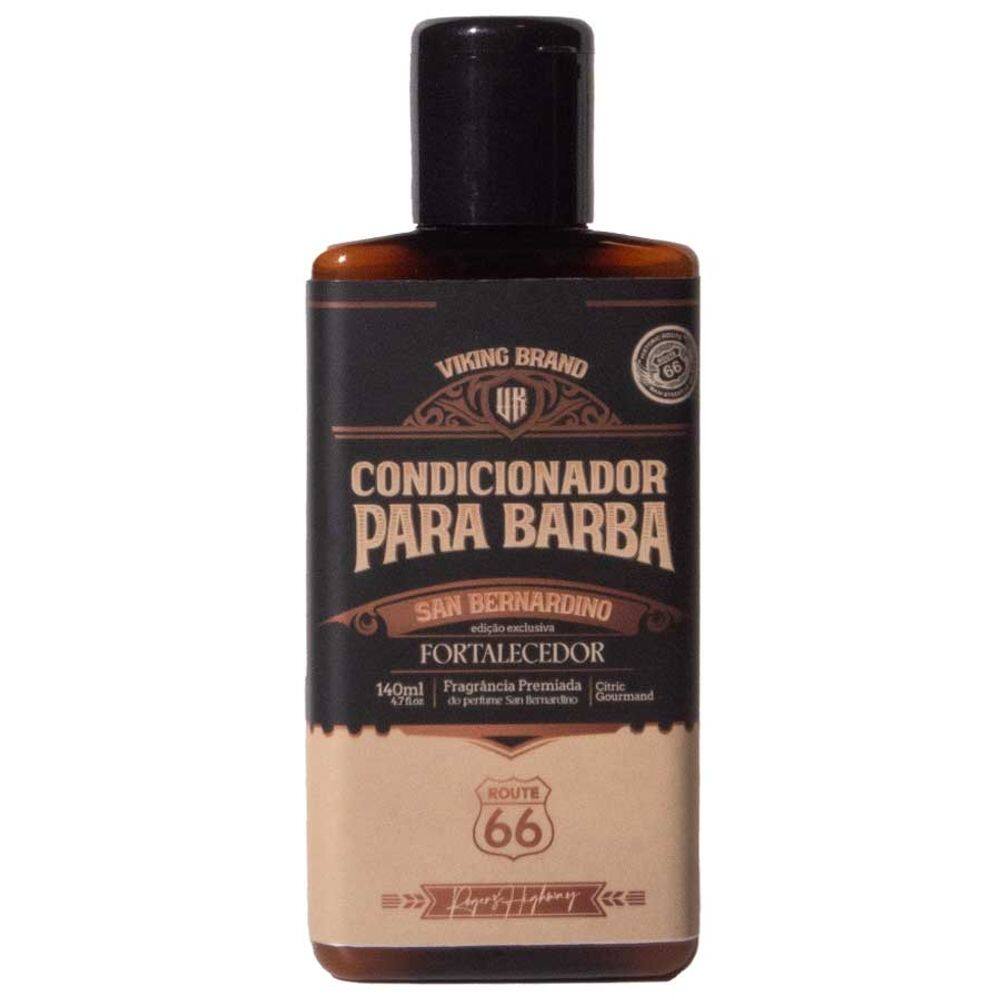 Condicionador Para Barba San Bernardino Fortalecedor Route 66 140mL Viking