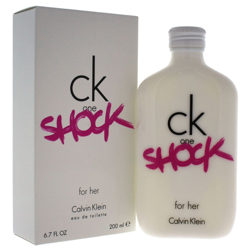 Perfume CK One Shock For Her da Calvin Klein para mulheres - 200 ml de spray EDT