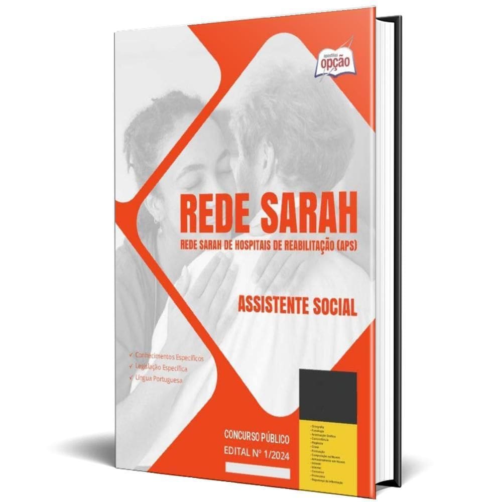 Apostila Rede Sarah 2024 - Assistente Social